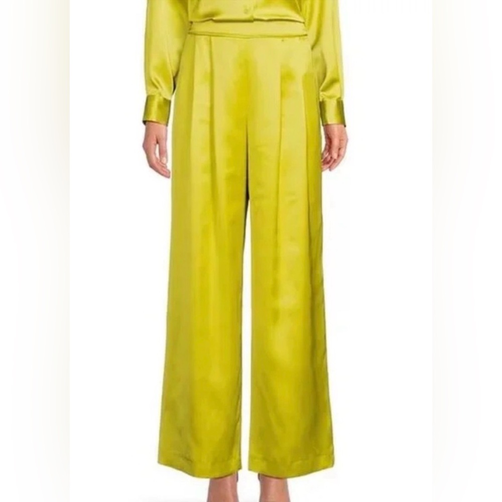 Gianni Bini Lime Wide Leg Slacks